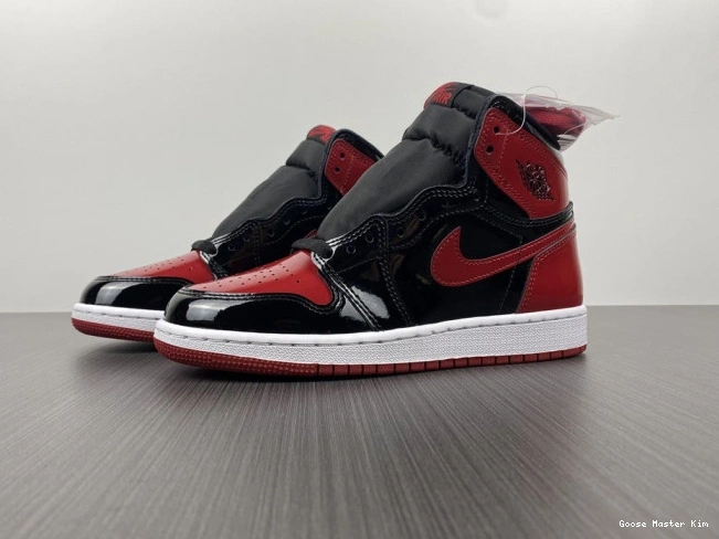 High Jordan 1 Patent Air Bred 555088-063 OG 0714